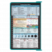 WhiteCoat Clipboard® - Teal Critical Care Edition